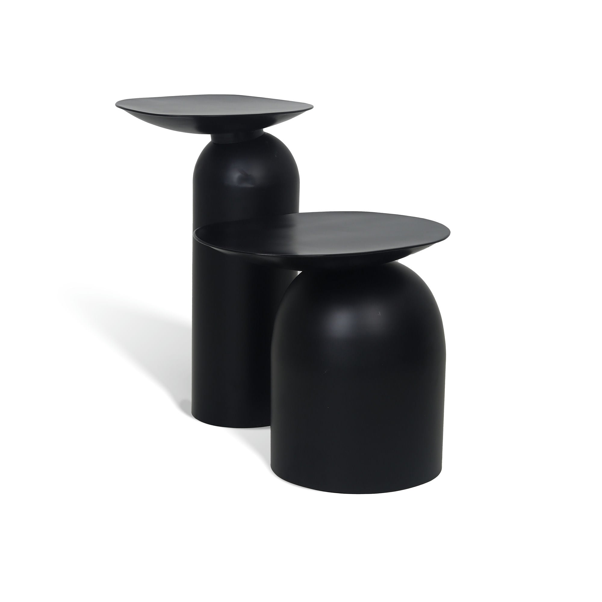 Dolphin Tables Set of 2 Black